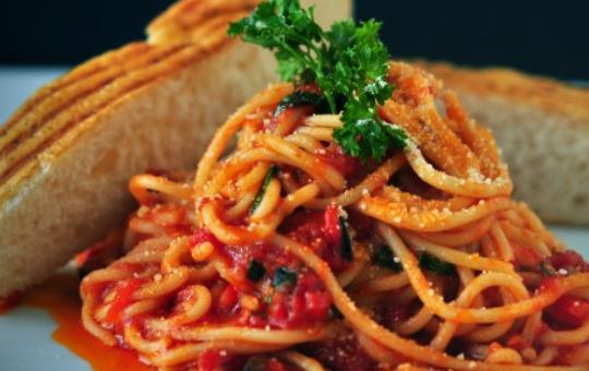 traditional spaghetti