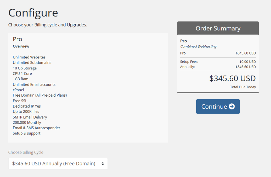 pro configure